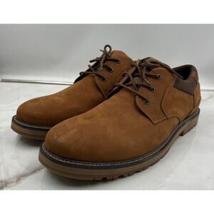 Dunham Shoes Mens Sz 18D Byrne Plain Toe Oxford Mens Brown